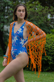 Crochet Shawl Sarong Cover Up