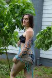 Crochet Shawl Sarong Cover Up